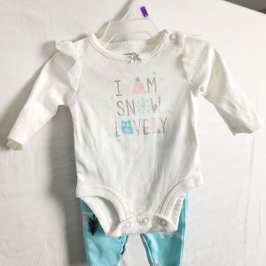 Newborn Carter's 2-piece set